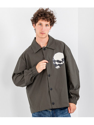 Tee Library Skull Light Jacket (TDS-50-JK-Khaki)