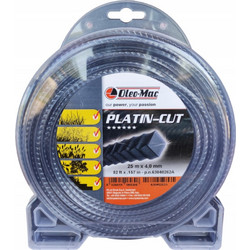 Oleo-Mac Platin-Cut Μεσινέζα Τετράγωνη 4mm x 25m