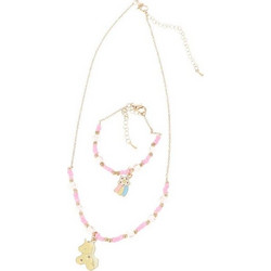 Σετ Κολιέ και Βραχιόλια Inca Collar Y Pulsera Bff Στολίδια (2 pcs)
