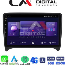 LM Digital ZT8078 Ηχοσύστημα Αυτοκινήτου με Οθόνη Αφής USB & GPS