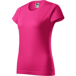 Malfini Basic Γυναικείο Αθλητικό T-Shirt Φούξια MLI-13440