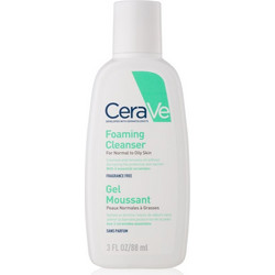 CeraVe Normal To Oily Skin Ενυδατικός Αφρός Καθαρισμού Προσώπου για Ακμή 88ml