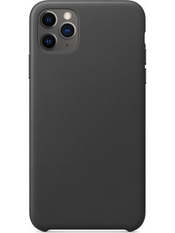 ECO LEATHER BACK CASE FOR IPHONE 11 PRO BLACK