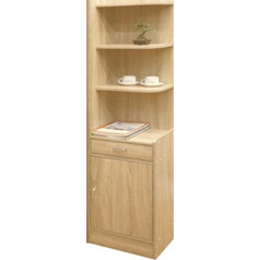 VELCO Pro Systems ΓΩΝΙΑΚΗ ΡΑΦΙΕΡΑ ΔΥΟ ΘΕΣΕΩΝ 40x32x168cm ΣΦΕΝΔΑΜΟΣ