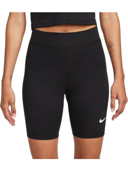 Nike Sportswear Classic Γυναικείο Κολάν Ποδηλατικό Ψηλόμεσο Βαμβακερό Μαύρο DV7797-010