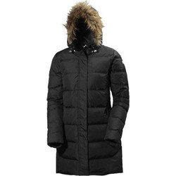 Helly Hansen Aden Γυναικείο Μπουφάν Χειμωνιάτικο Puffer Μακρύ Μαύρο 54429-990