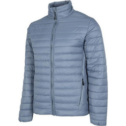 4F Ανδρικό Μπουφάν Χειμωνιάτικο Puffer Γαλάζιο H4Z22-KUMP003-34S