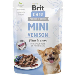 Brit Care Mini Adult with Venison in Gravy 85gr