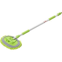 PROPLUS βούρτσα πλυσίματος 150650, τηλεσκοπική έως 1.65m, πράσινη