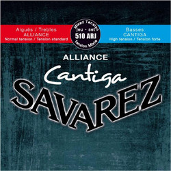 Savarez 510ARJ Σετ 6 Χορδές Κλασικής Κιθάρας Carbon 24-44" Mixed Tension