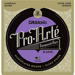 D'Addario EJ44C Σετ 6 Χορδές Κλασικής Κιθάρας Nylon 29-47" Extra Hard Tension