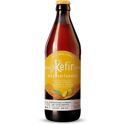 Water Kefir Τζίντζερ & Κουρκουμάς, 330ml ΒΙΟ