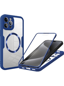 Techsuit ColorVerse 360 MagSafe Series - θήκη για Apple iPhone 16 Pro - Μπλε