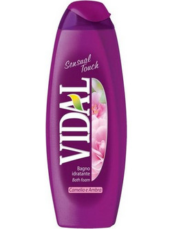 Vidal Sensual Touch Foam Bubble Bath 500ml