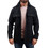 Jack & Jones Raymond Ανδρικό Πουκάμισο Βαμβακερό Μακρυμάνικο Κανονική Γραμμή Overshirt Μαύρο 12263645