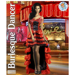 Αποκριάτικη Στολή Burlesque Dancer 38500