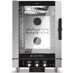 ALPHATECH ICGT101E ICON ΦΟΥΡΝΟΣ ΑΕΡΙΟΥ 10 ΘΕΣΕΩΝ 600*400ΜΜ ΚΥΚΛΟΘΕΡΜΙΚΟΣ ΜΕ ΥΓΡΑΝΤΗΡΑ ΔΙΑΚΕΝΟ 70ΜΜ