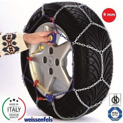 Weissenfels Newtech & Go No11 Αντιολισθητικές Αλυσίδες Χιονιού με Πάχος 9mm για Επιβατικό 2τμχ