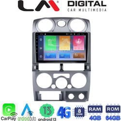 LM Digital ZC8425 Ηχοσύστημα Αυτοκινήτου με Οθόνη Αφής USB Bluetooth & GPS