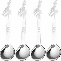 Σετ Κουτάλια Καφέ/Τσαγιού Bialetti DCDESIGN15 Espresso Spoon Set Perfetto Moka 4 pcs