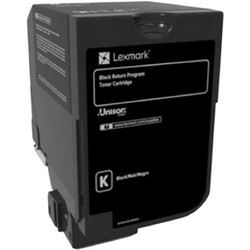 Lexmark 74C20K0 Black Toner