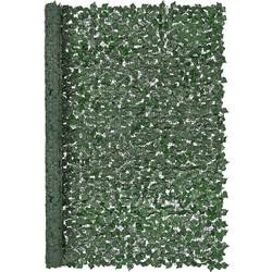 VEVOR Ivy Privacy Fence, 2440 x 1830 mm Τεχνητή πράσινη οθόνη τοίχου, Greenery Ivy Fence με ενισχυμένη άρθρωση, Faux Hedges Διακόσμηση αμπελόφυλλων για εξωτερικό κήπο, αυλή, μπαλκόνι, διακόσμηση βεράν
