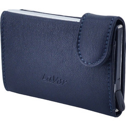 Leather 100 ΔΕΡΜΑΤΙΝΗ ΚΑΡΤΟΘΗΚΗ ΚΩΔΙΚΟΣ: 29-WALLET-1-6061 (BLUE)