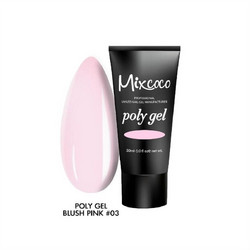Mixcoco Blush Pink Poly Gel 30ml