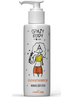 HiSkin Crazy Cotton Candy Warming Lotion Σώματος για Αδυνάτισμα 300ml