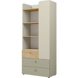 Βιβλιοθήκη Yuki 1D 3S tall-Menta