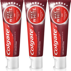 Colgate Max White One Toothpaste 3x75ml