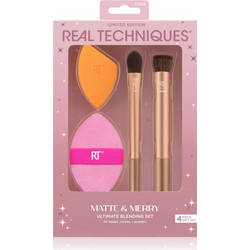 Real Techniques Matte & Merry Ultimate Blending Set Πινέλα Μακιγιάζ