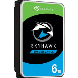 Seagate SkyHawk 6TB HDD Σκληρός Δίσκος 3.5" Sata 3 5400rpm με 256MB Cache
