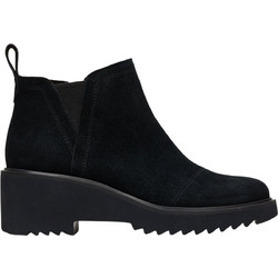 Toms Maude Γυναικεία Μποτάκια Μαύρα με Χοντρό Τακούνι 10020068