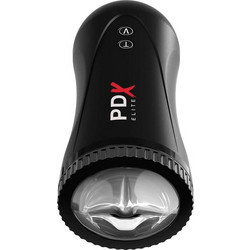 Pipedream PDX Elite Moto Stroker Pocket Mouth Αυνανιστήρι με Δόνηση & Αναρρόφηση