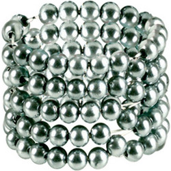 CalExotics Ultimate Stroker Bead Δαχτυλίδι Πέους Μεταλλικό Ασημί
