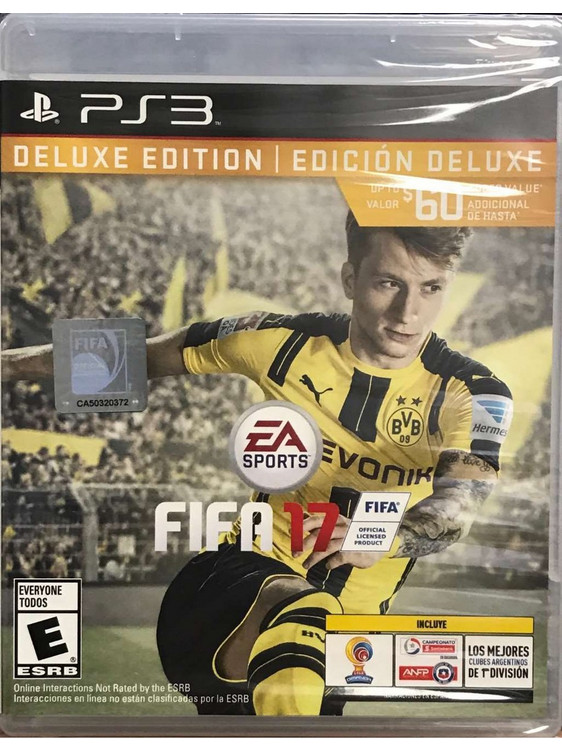 FIFA 17 Deluxe Edition PS3