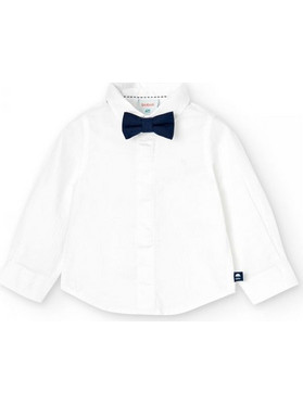 BOBOLI Shirt for baby -BCI - 717151 - ΑΓΟΡΙ - WHITE