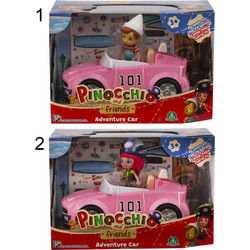 Giochi Preziosi Pinocchio & Friends Αυτοκίνητο & Φιγούρα 2 Σχέδια