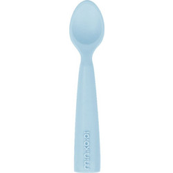 Minikoioi Scooper Βρεφικό Κουτάλι Σιλικόνης 6m+ Blue