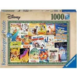 Puzzle Ravensburger Disney Vintage Movie Posters 1000 Κομμάτια