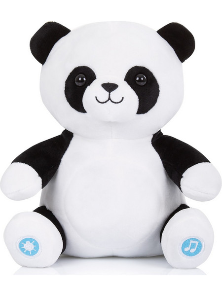 Plush toy with music and lamp Panda