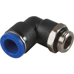 Ρακόρ Σύνδεσης Νερού Φ12mm Γωνιάκο 3/8''