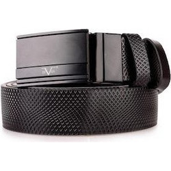 VERSACE 19V69 9657- ΜΑΥΡΟ ΑΝΔΡΙΚΗ ΔΕΡΜΑΤΙΝΗ ΖΩΝΗ