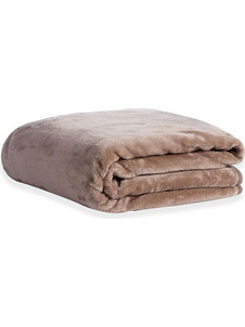 Κουβέρτα Μονή 170x220 Nef-Nef Homeware Polyester Loft MOCCA