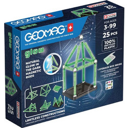 Geomag Μαγνητικό Παιχνίδι Glow Green 25τμχ 328