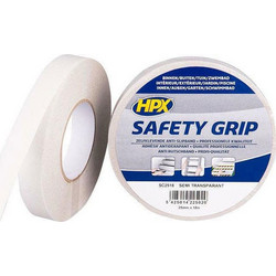 HPX SAFETY GRIP ΑΝΤΙΟΛΙΣΘΗΤΙΚΗ ΤΑΙΝΙΑ ΗΜΙΔΙΑΦΑΝΗΣ 25 mm x 18 m 251802122