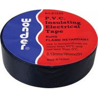 WONDER TAPE ATLAS ΤΑΙΝΙΑ ΜΟΝΩΤΙΚΗ ΜΑΥΡΗ PVC 19 mm x 20 m