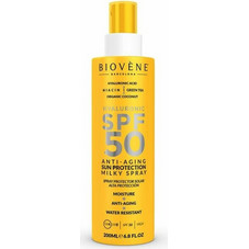 Biovene Hyaluronic Anti-Aging Sun Protection Αντηλιακό Spray Σώματος Αντιγηραντικό Κατά των Πανάδων Spf50 200ml