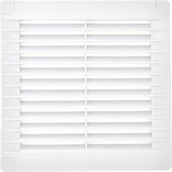 Σχάρα εξαερισμού EDM 87702 Λευκό 15 x 15 cm
